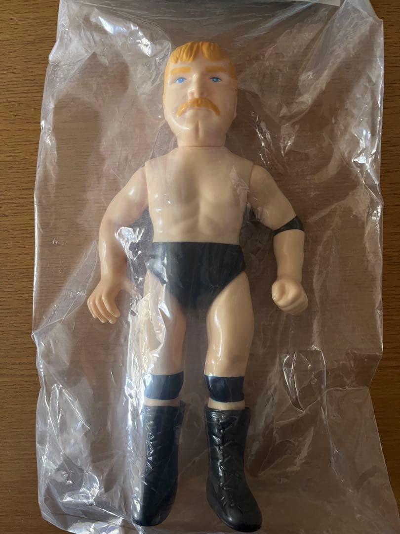 メディコムトイ　ブルマァク版ソフビ　スタンハンセン ワールドチャンピオンシリーズ