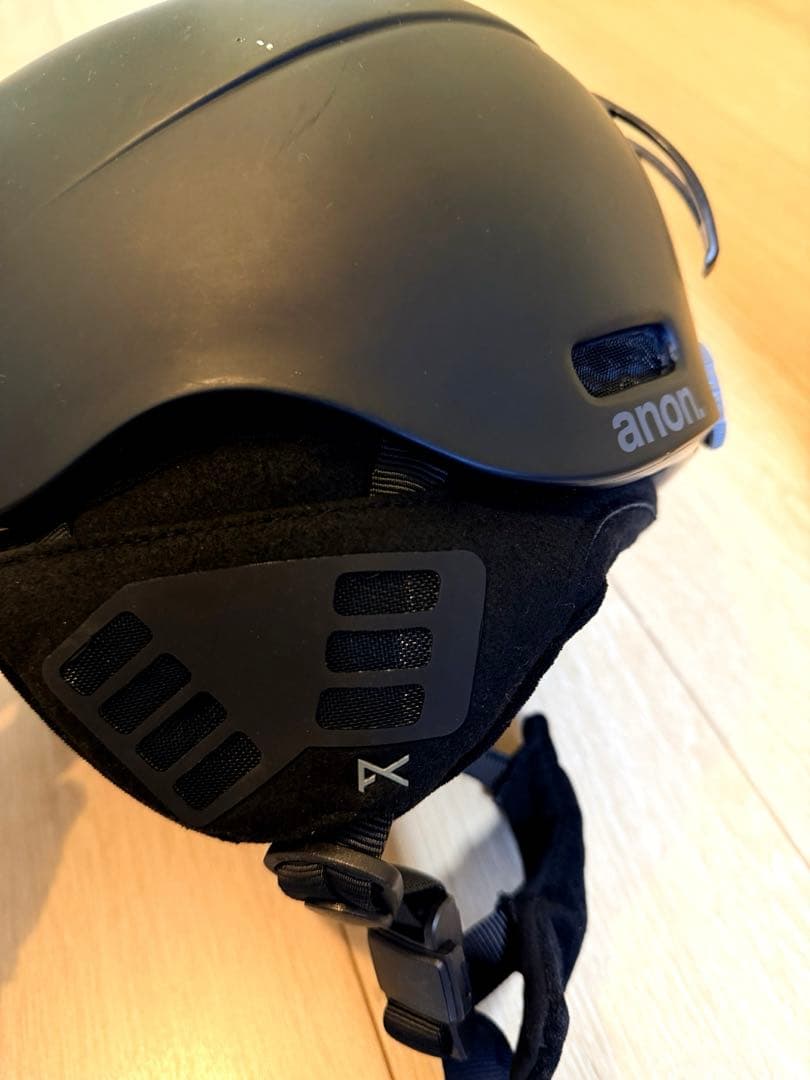 anon ヘロー 2.0 ブラック スノボーヘルメット 56-59 サイズM