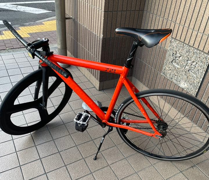 leader721 オレンジ　バトンホイール