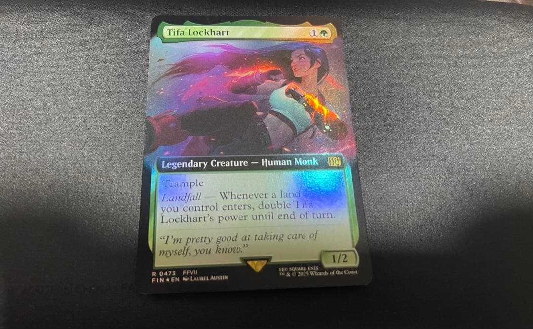 ティファ・ロックハート　英語　拡張アート　Foil 1枚