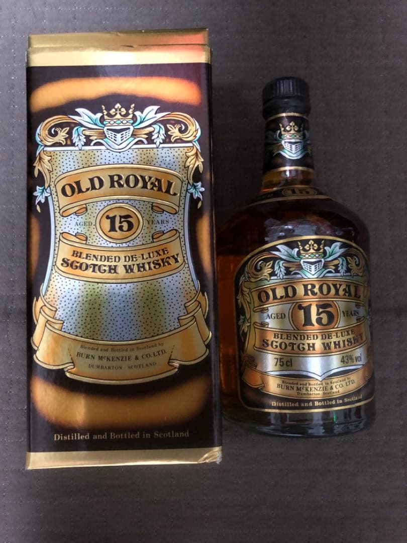 OLD  15年 ブレンデッドデラックススコッチウイスキー 75cl