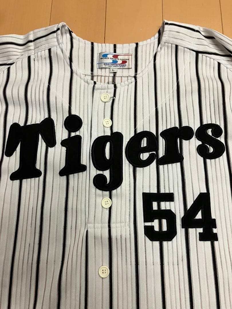 ジェフウィリアムス　阪神タイガース　ユニフォーム　当時　シャープ産業　ミズノ　L