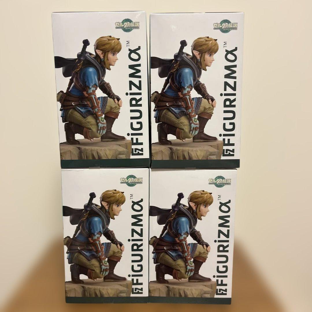 FIGURIZM α ゼルダの伝説 リンク フィギュア　４点セット