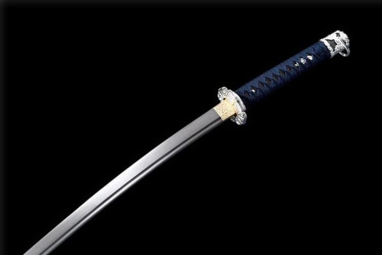 未使用特注品 最高級・模造刀・模擬刀 太刀 居合練習 【銀雪太刀】