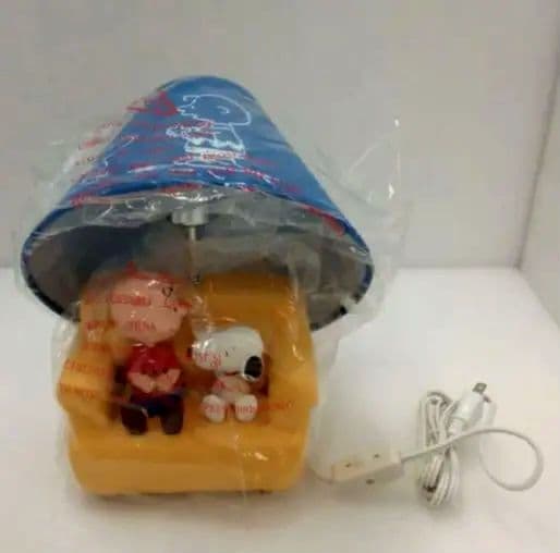 レトロ！SNOOPY＆チャーリー・ブラウン　シェードランプ　箱入り未使用