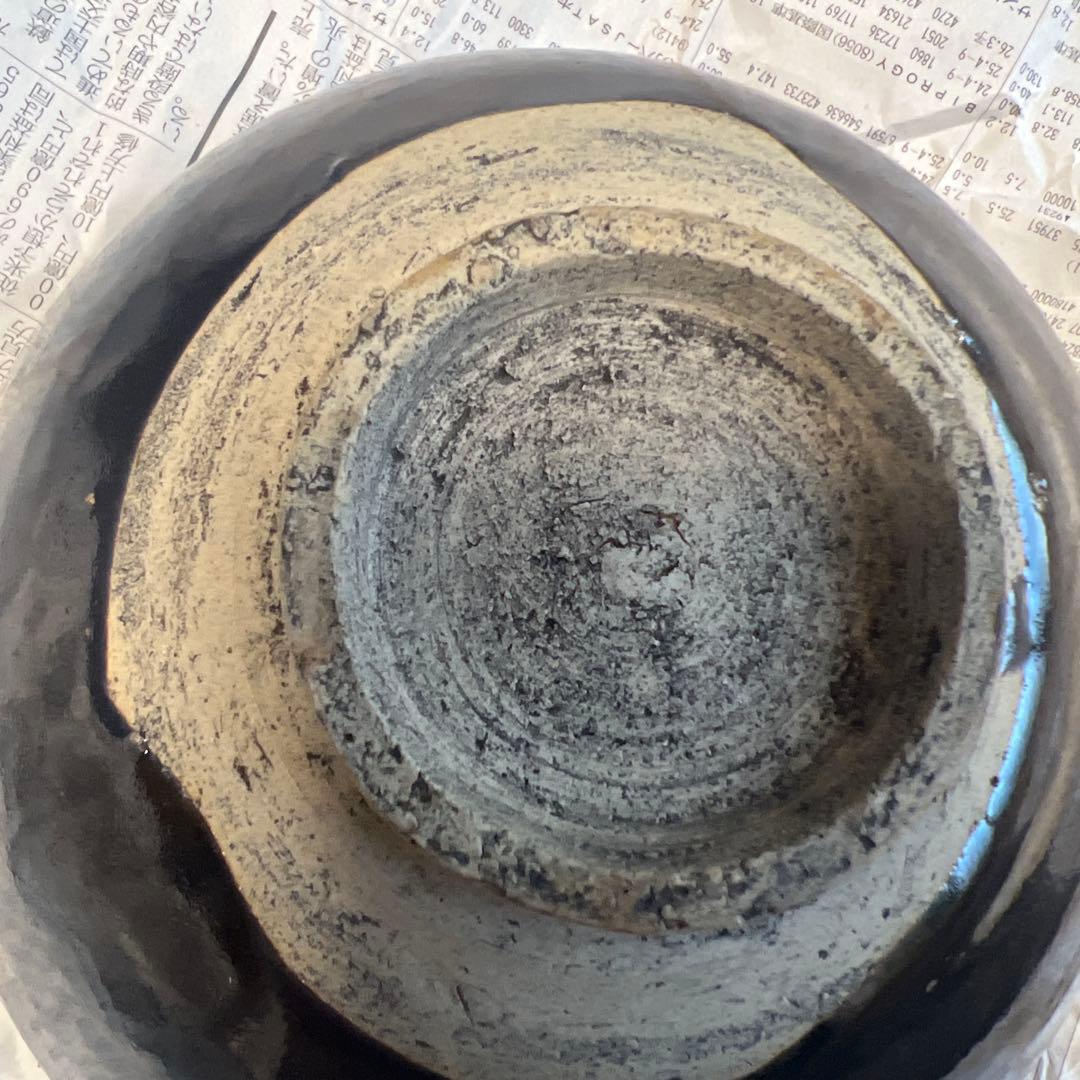 黒い茶碗 光沢仕上げ