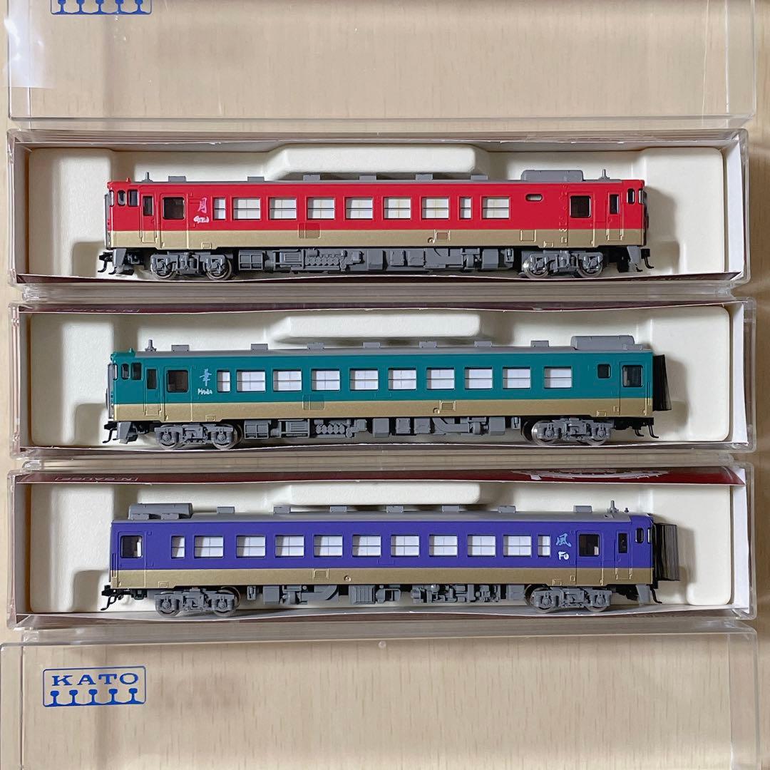 Nゲージ KATO キハ40系 漫遊タイプ 3両セット 10-907 室内灯あり