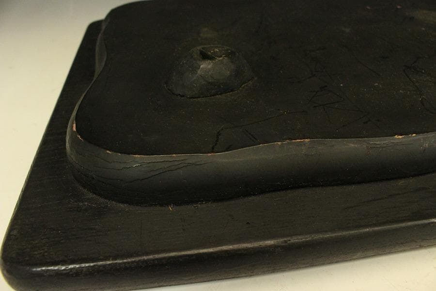 銅 馬上武人 置物 台座付 高42.5cm(LC414)