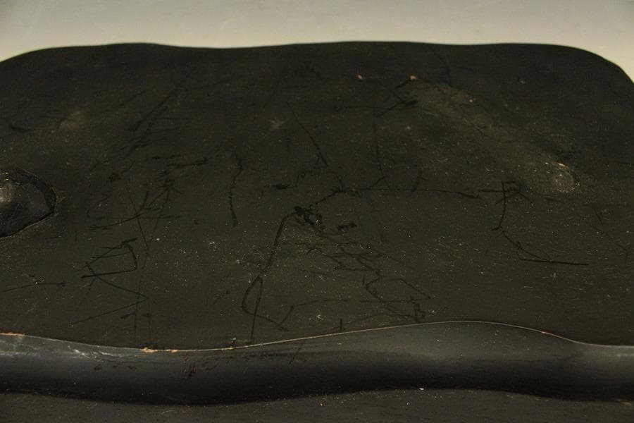 銅 馬上武人 置物 台座付 高42.5cm(LC414)