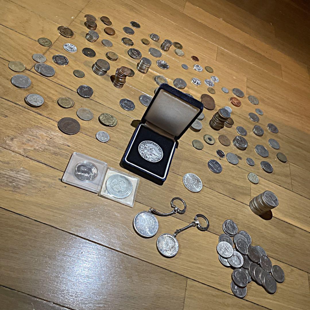 日本古銭　海外古銭　アンティーク　メダル