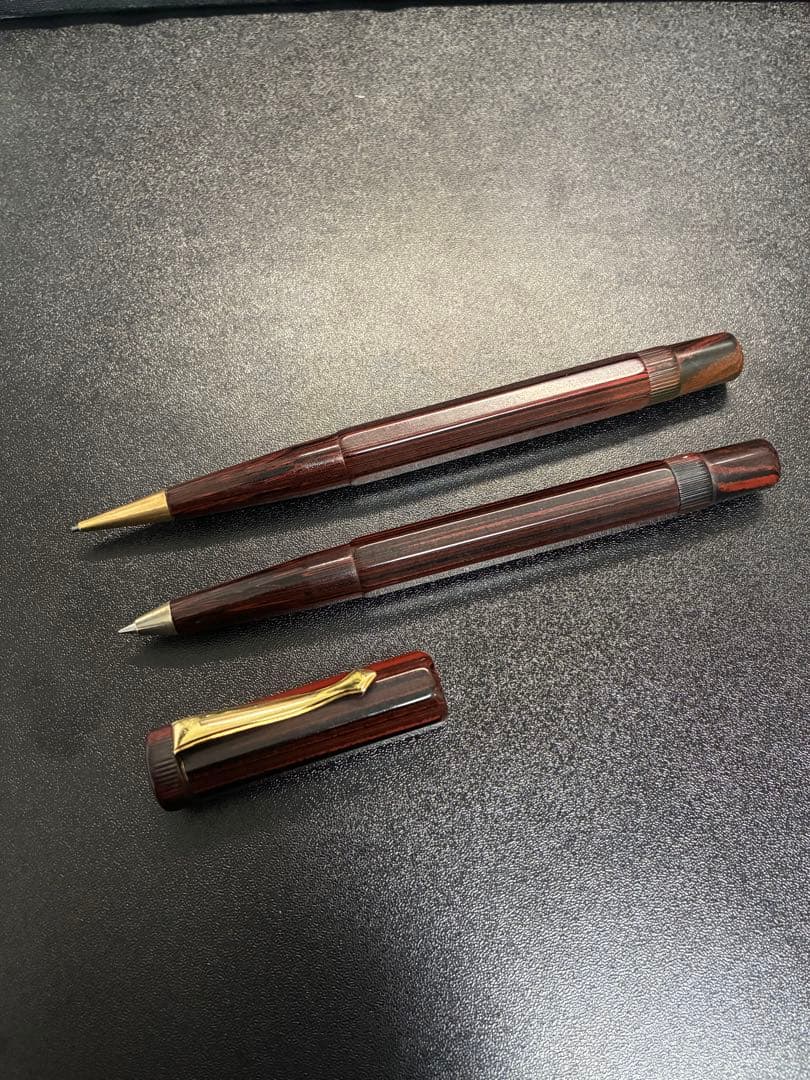 【希少 限定販売】カヴェコ エボナイト ボールペン 1.18mmシャーペン