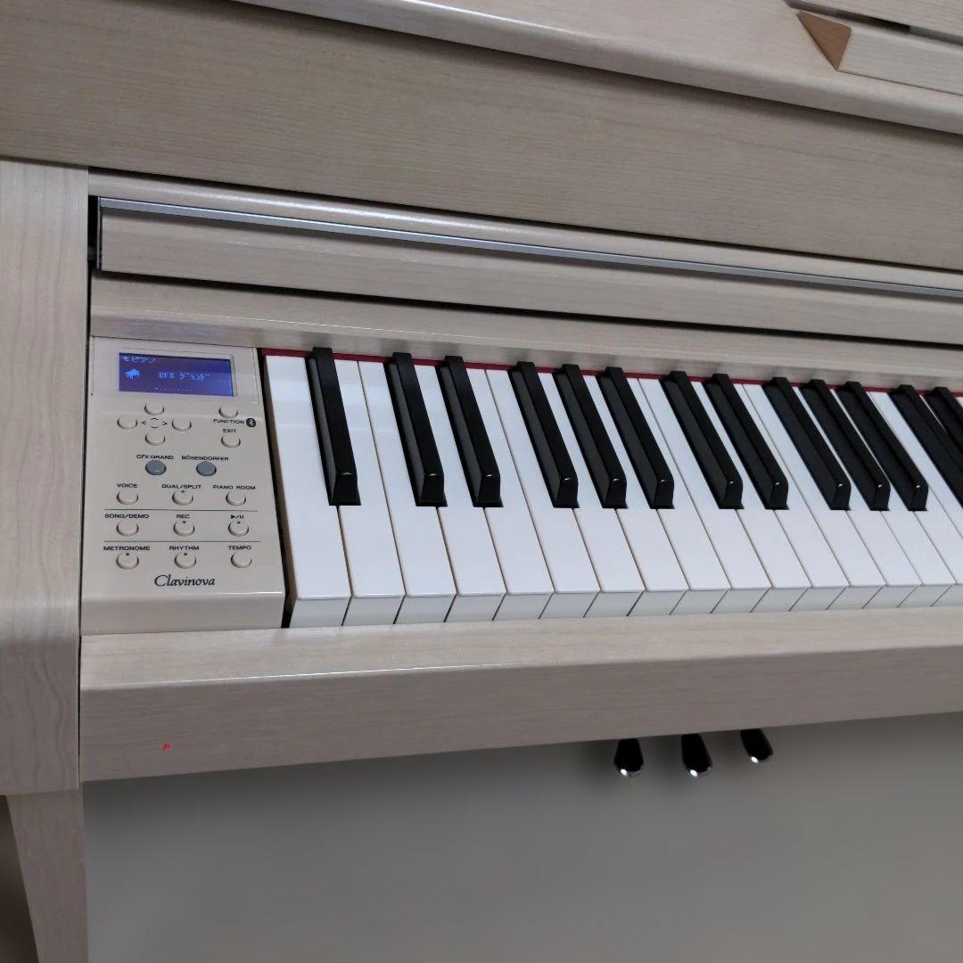19年製【美品・高級モデル】CLP-645　WA クラビノーバ 電子ピアノ