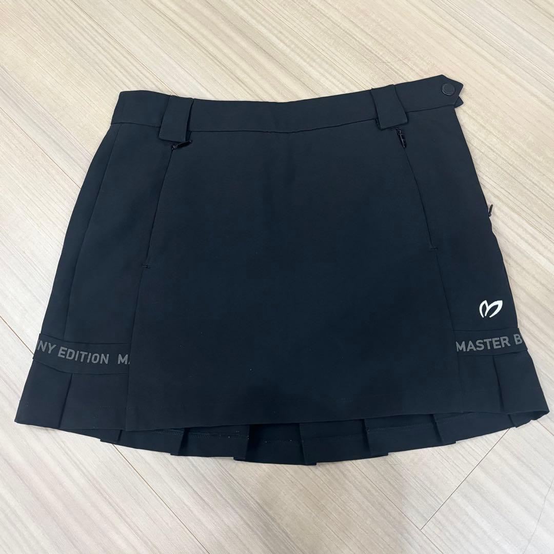 韓国 マスターバニーエディション ゴルフウェア プリーツカート 冬