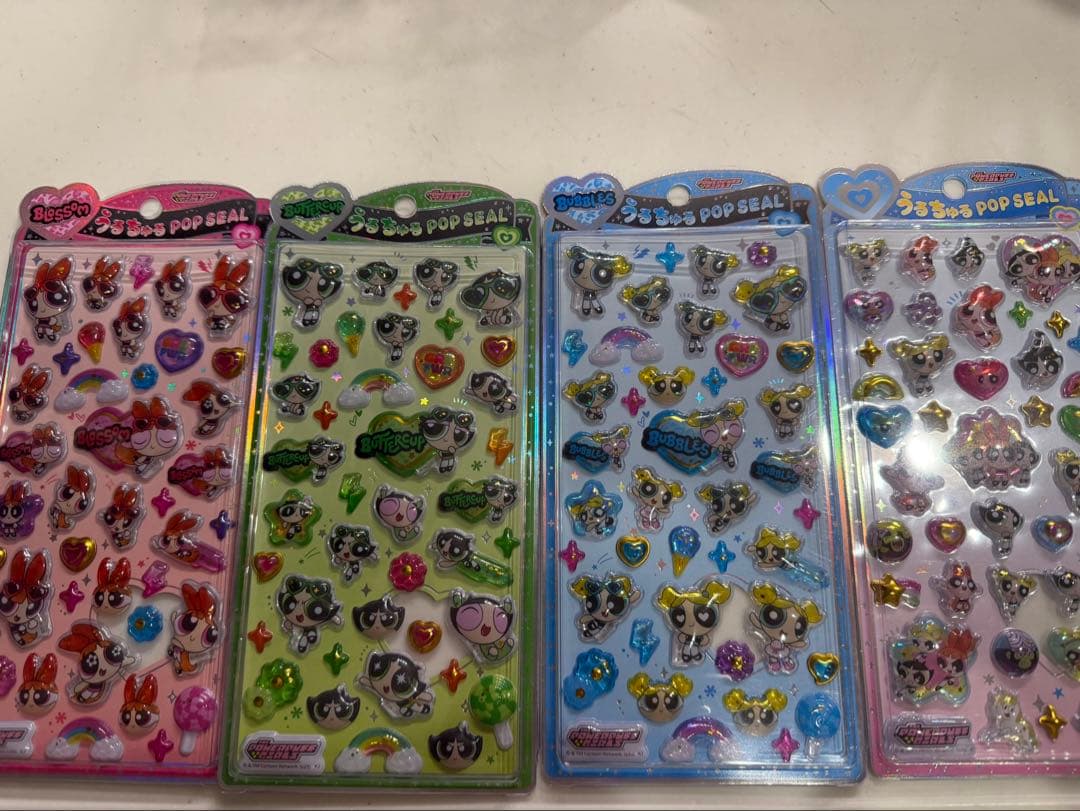 国内正規品　パワーパフガールズ　うるちゅるシール