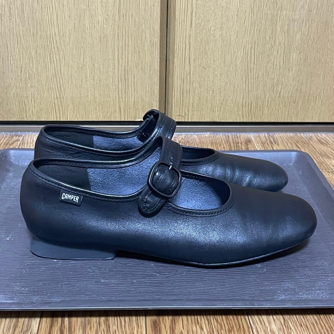 CAMPER CASI MYRA ブラック　38 カシマイラ