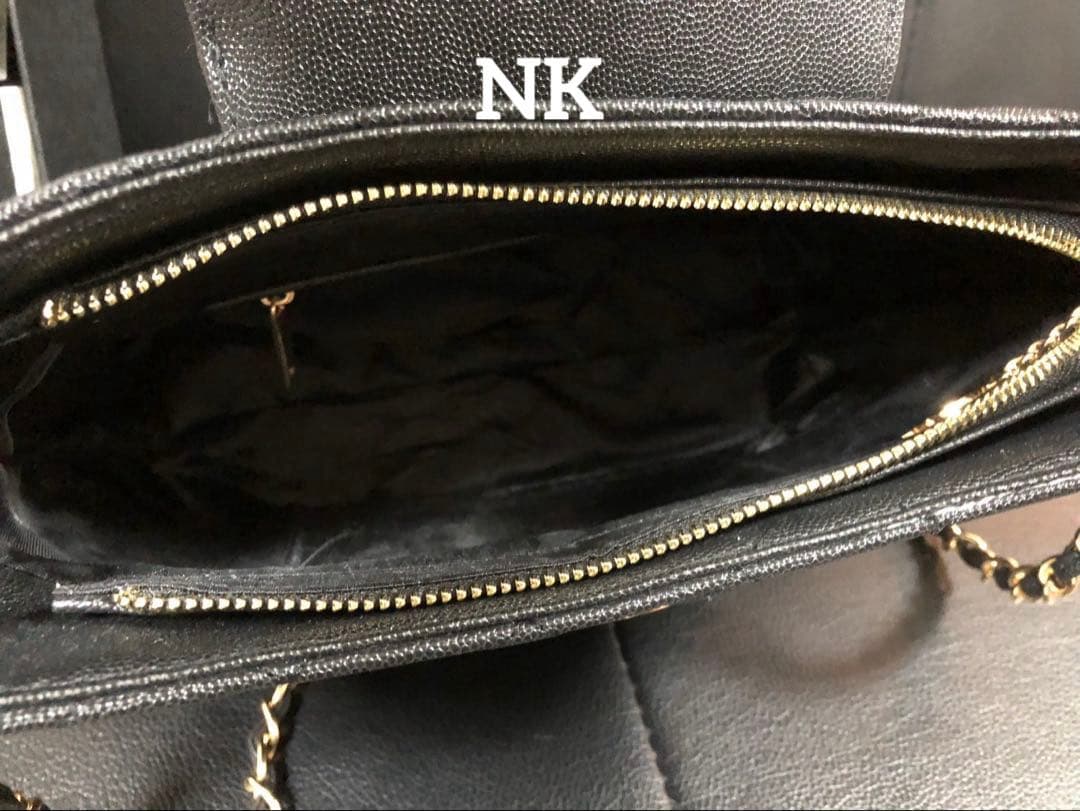 限定セール❗️ブラック シャネル　ノベルティ　レザー ショルダーバッグ　VIP