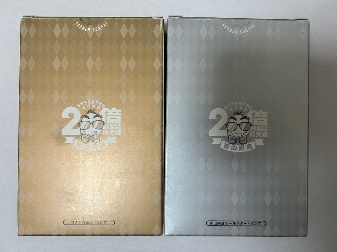 【未使用】コナン プレミアムカード トランプセット