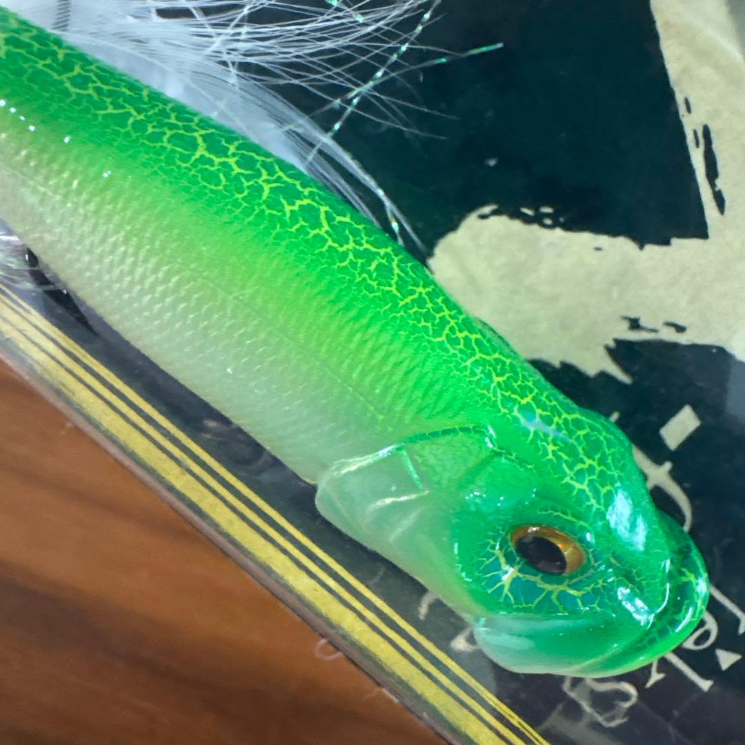 ☆新品☆激レア☆メガバス　ポップX　98　初回生産分　SGクラックライムチャート