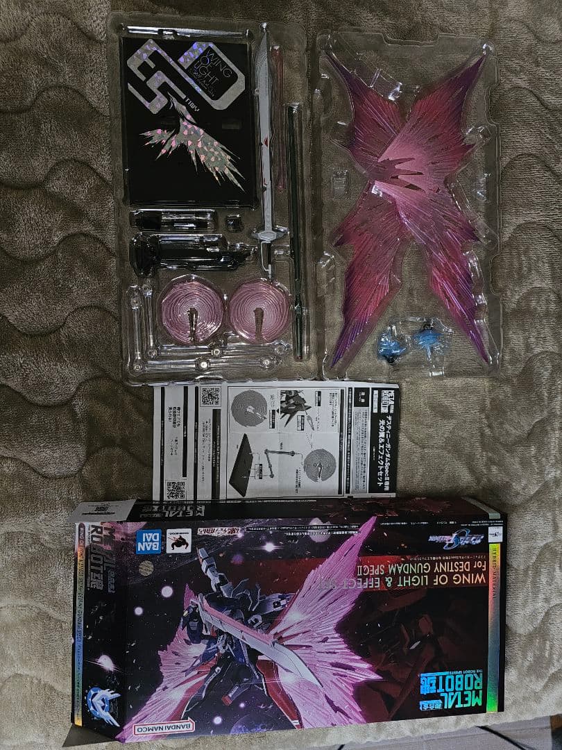 L ROBOT魂 デスティニーガンダムSpecⅡ 光の翼 ゼウスシルエッ