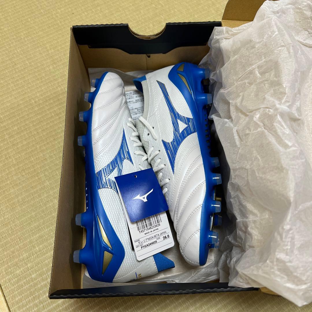 新品　　限定カラー　ミズノ　モレリア ネオ4 β JAPAN モレリア