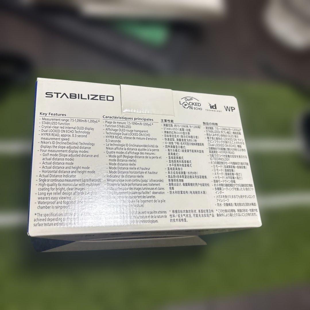 美品Nikon ニコン　COOLSHOT PRO II STABIKZEDゴルフ