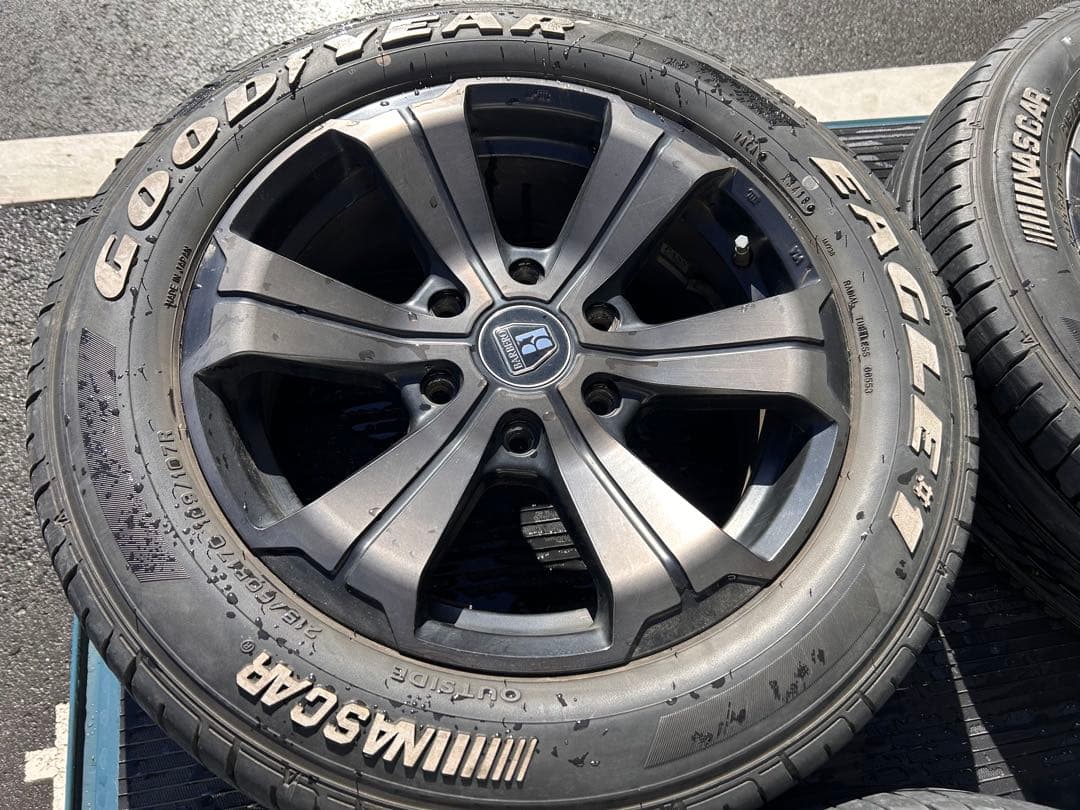 BARBERO 17インチ　ホイール、タイヤセット　ハイエース