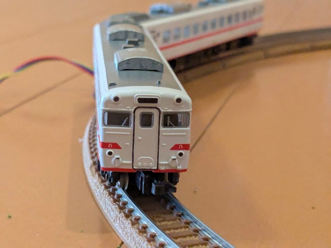 中古 Nゲージ オリジナルスターターセット レール+車両付き 入門用