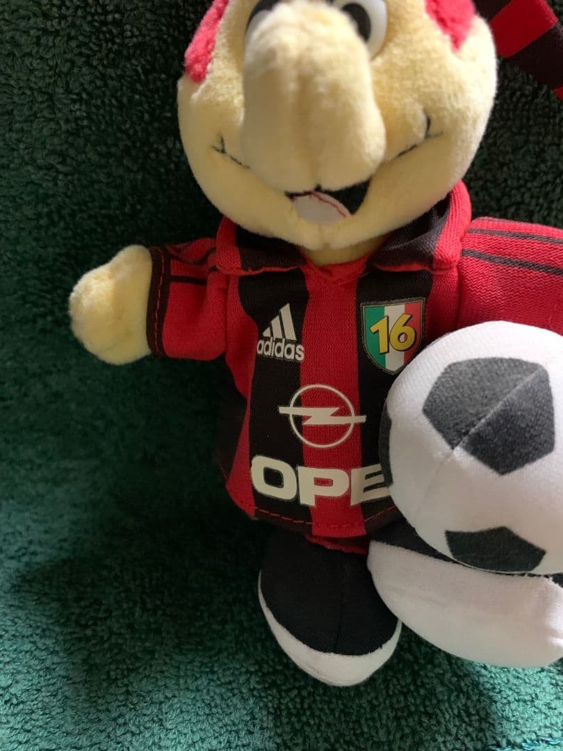 1996年ACミランぬいぐるみadidas 胸スポンサー・OPEL