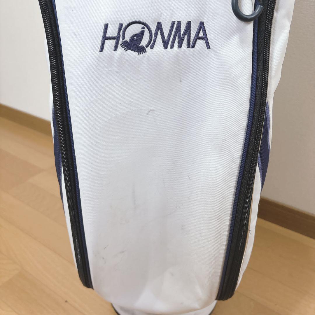 K438 HONMA コンパクトスポーツ キャディバッグ ホワイト