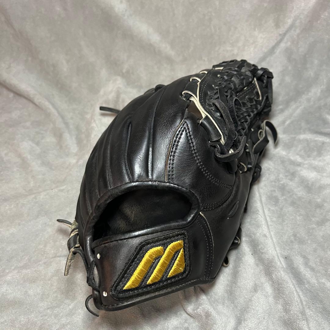 ミズノプロ　硬式内野手用グローブ　Mマーク　旧タグラベル