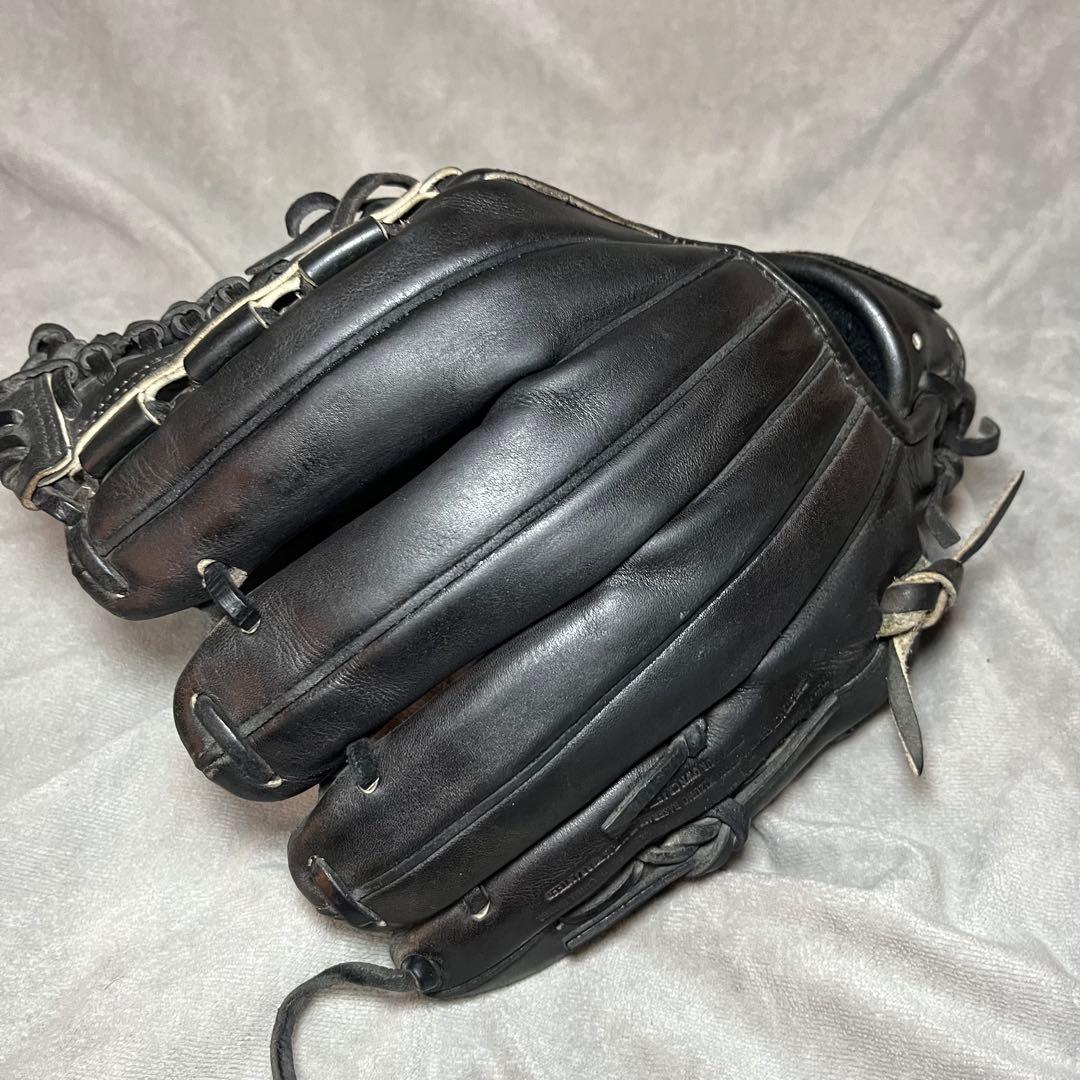 ミズノプロ　硬式内野手用グローブ　Mマーク　旧タグラベル