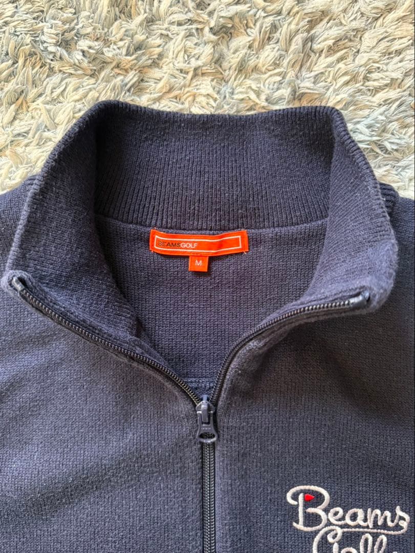 ビームスゴルフ　ニットベスト　Mサイズ