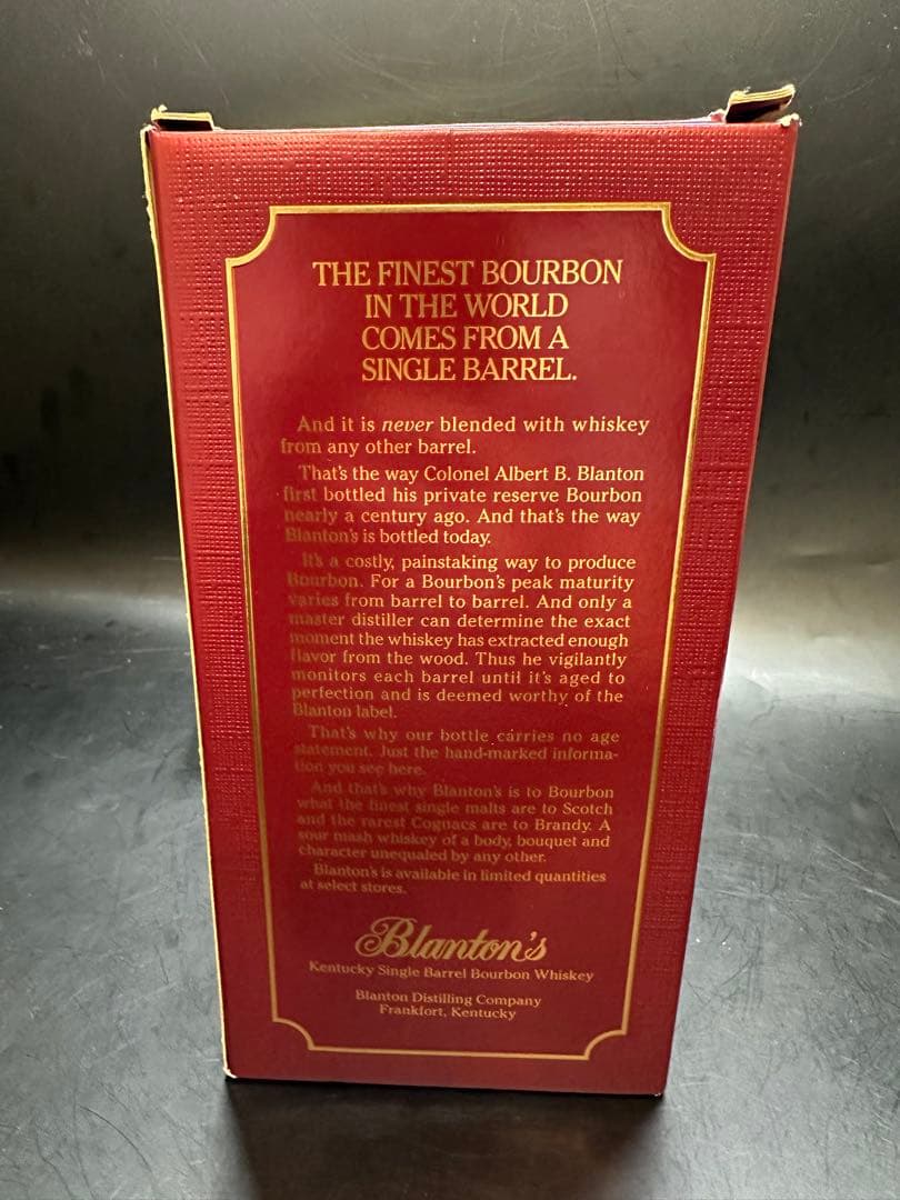 ジ*ル様 Blanton's Single Barrel Bourbon 199