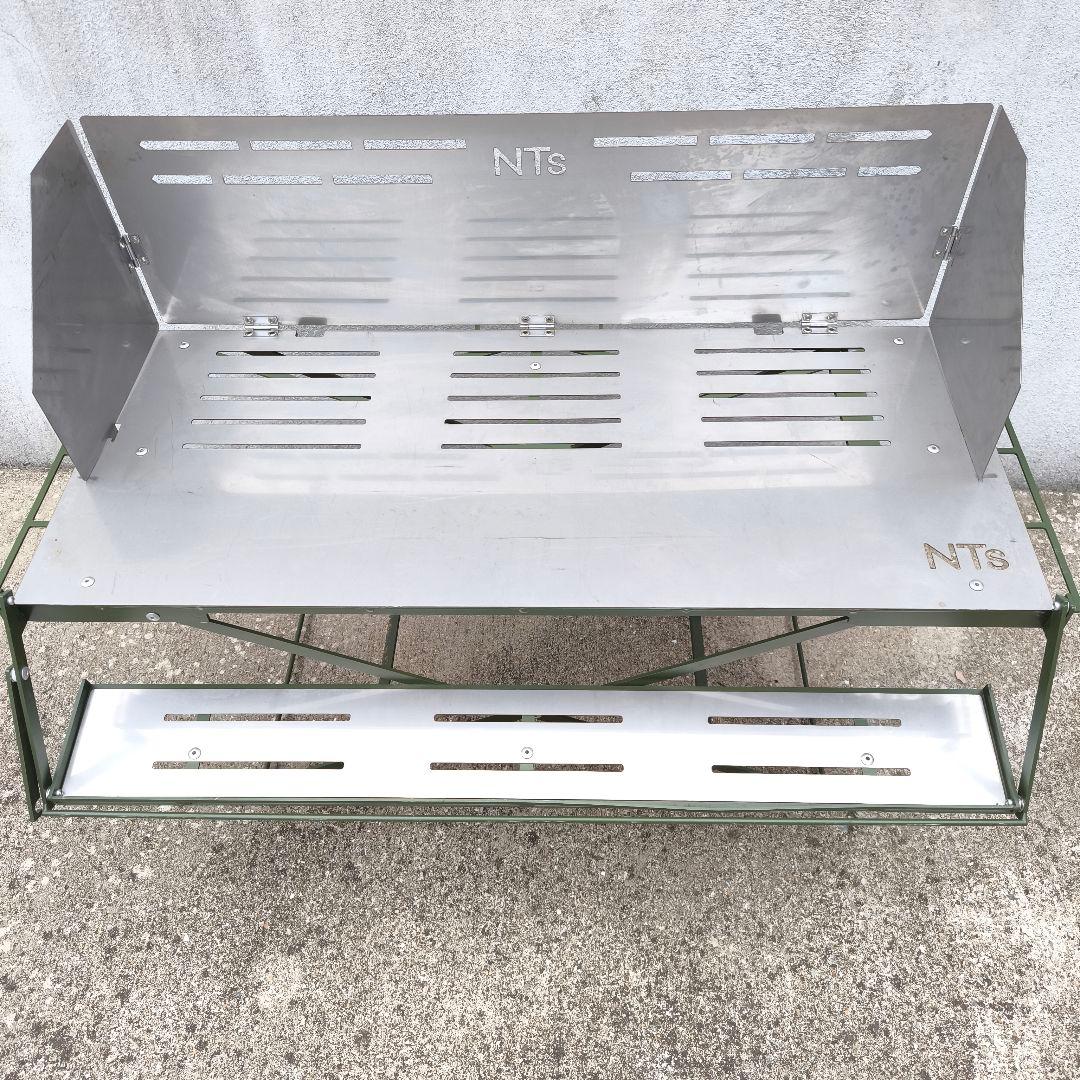 値下げ！ネイチャートーンズ ステンレス折りたたみアウトドアテーブル