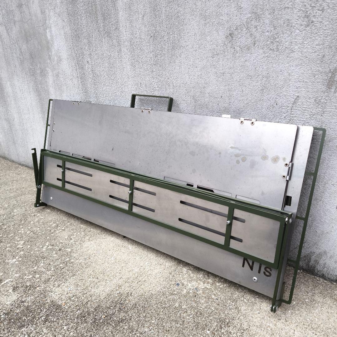 値下げ！ネイチャートーンズ ステンレス折りたたみアウトドアテーブル