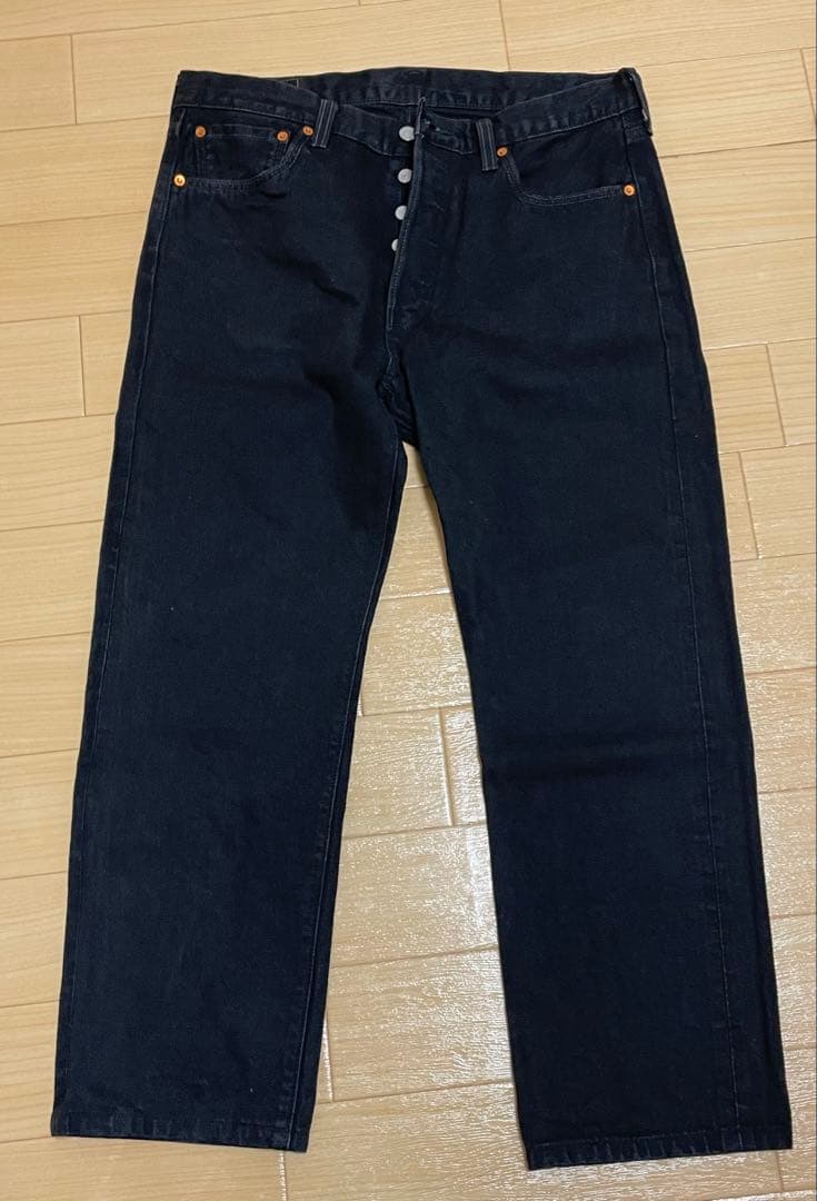 リーバイス 501 ブラック デニム BLACK 赤耳 サークルRタブ ビックE