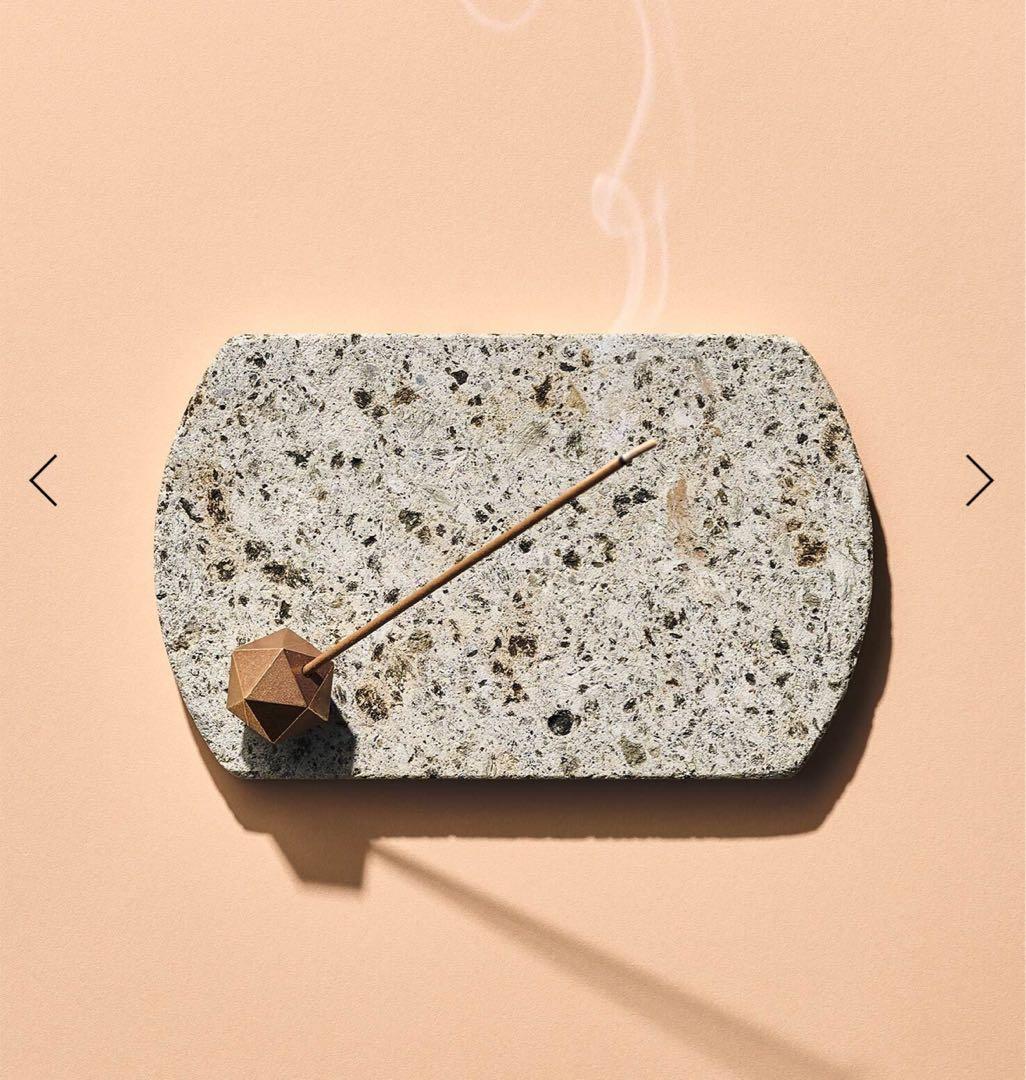 Oya lncense Set ナガエプリュス お香立て 梅うぐいす アポテーケ