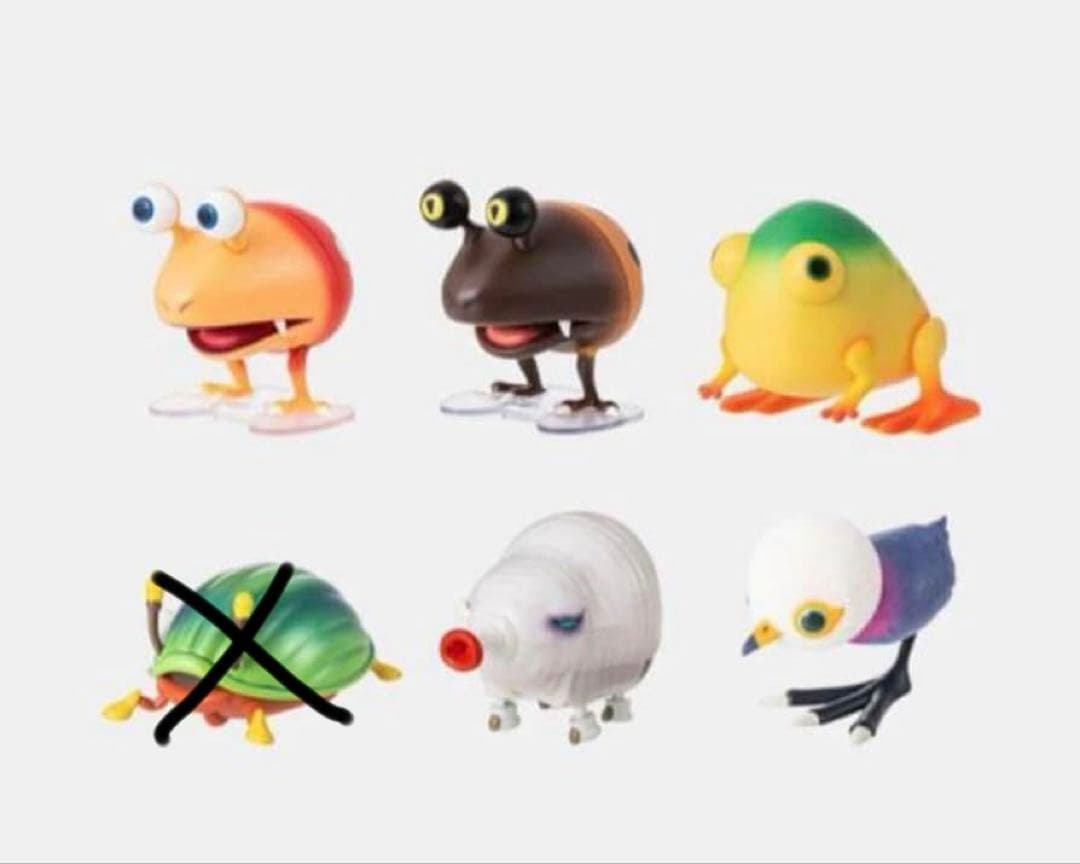 ピクミン せまる原生生物 コレクション 5匹 まとめ売り