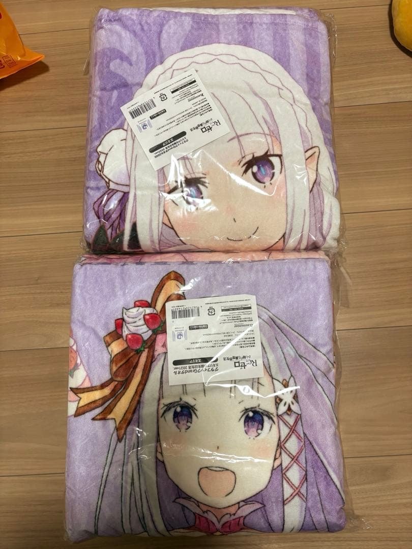リゼロ エミリアの誕生日生活 グラフィックgrandタオル