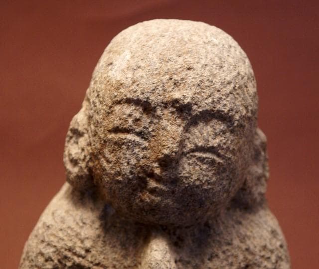 メルカリ出品石地蔵2　NO177