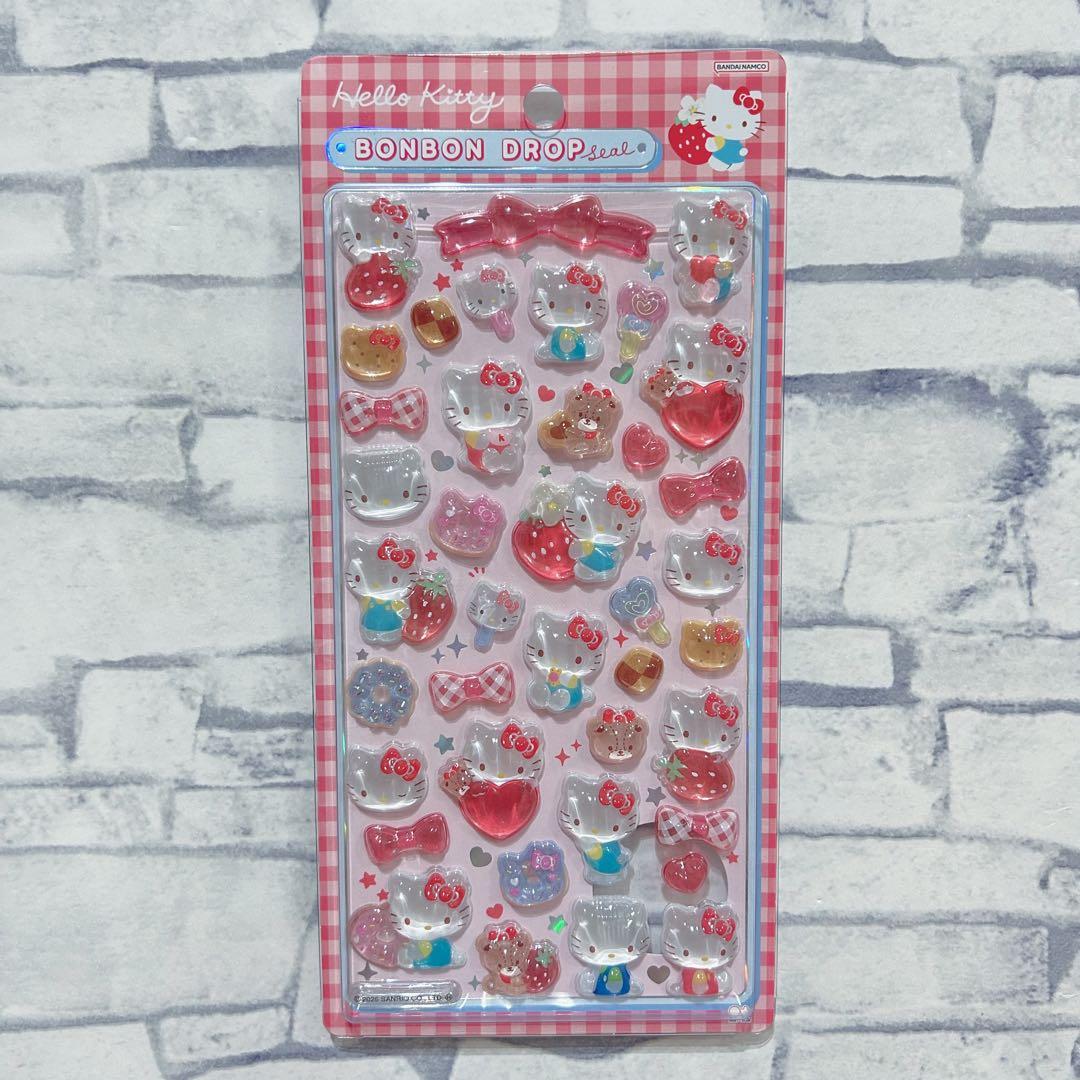 【国内正規品】 第2弾 ボンボンドロップシール サンリオ 6種 はぴだんぶい 等