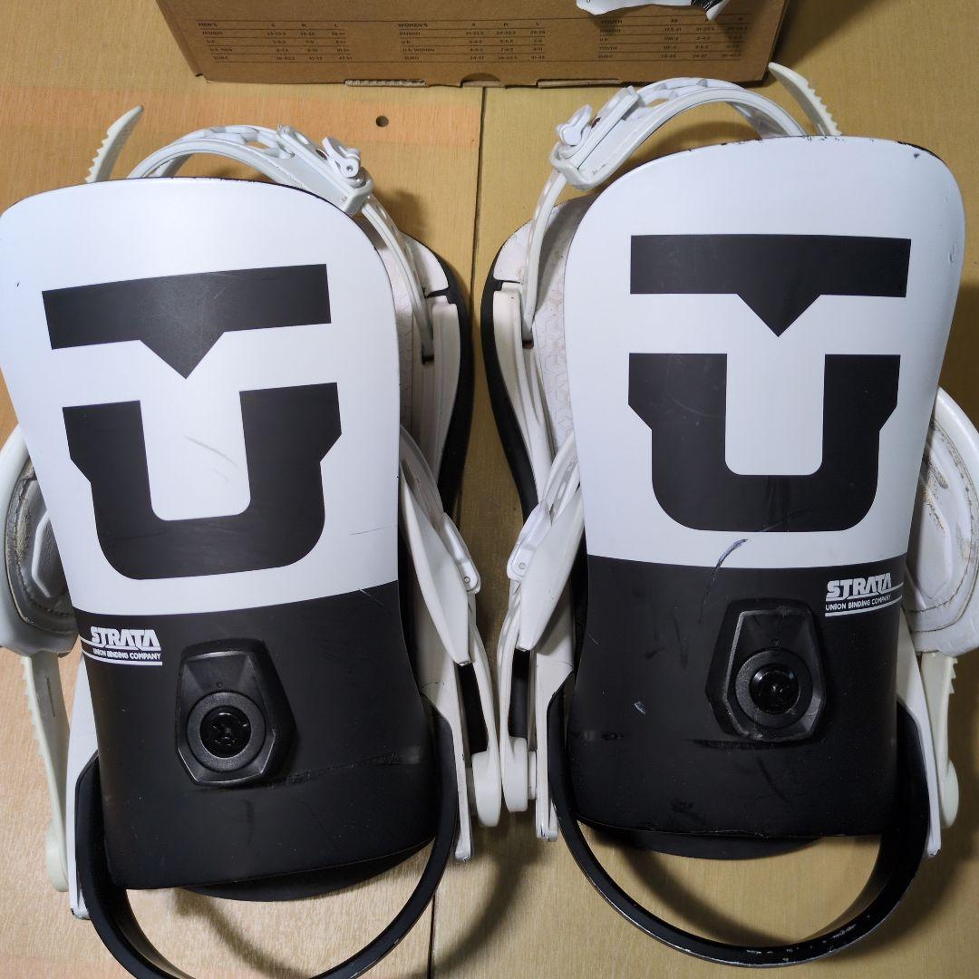 UNION STRATA ビンディング ホワイト Lサイズ