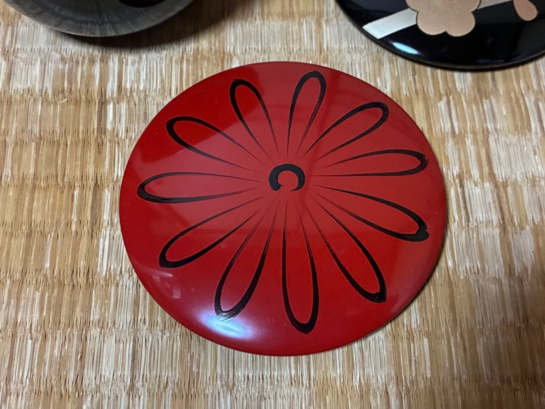 茶道具 塗師 【岡本 陽斎】春秋棗 なつめ 蒔絵 共箱