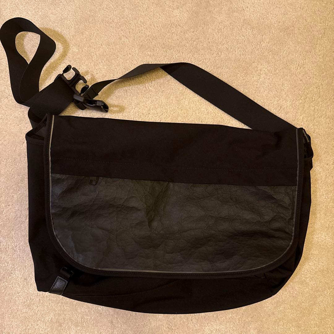 ATTITU CORDURA　レザー コンビ　メッセンジャーバッグ Large