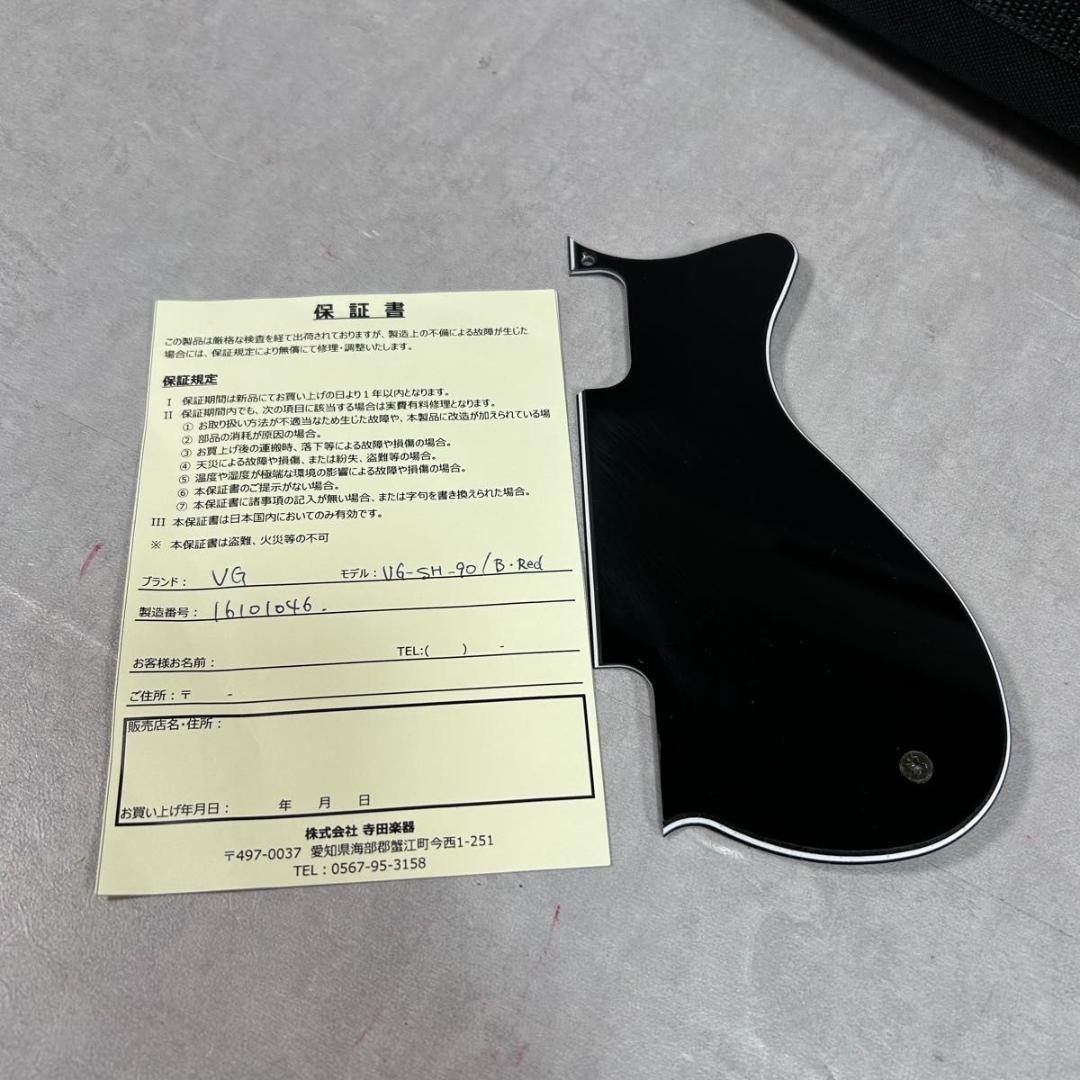 VG VG-SH-90 セミアコ エレキギター山崎まさよし 坂崎幸之助