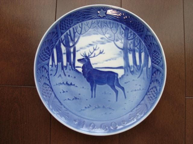 ロイヤルコペンハーゲンイヤープレート1960