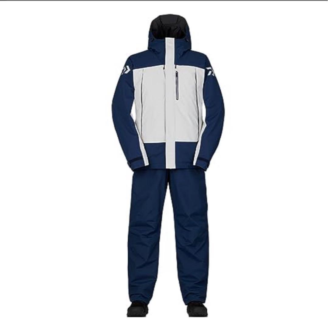 【新品未使用】ダイワレインマックス ハイパーハイロフトウィンタースーツ XL