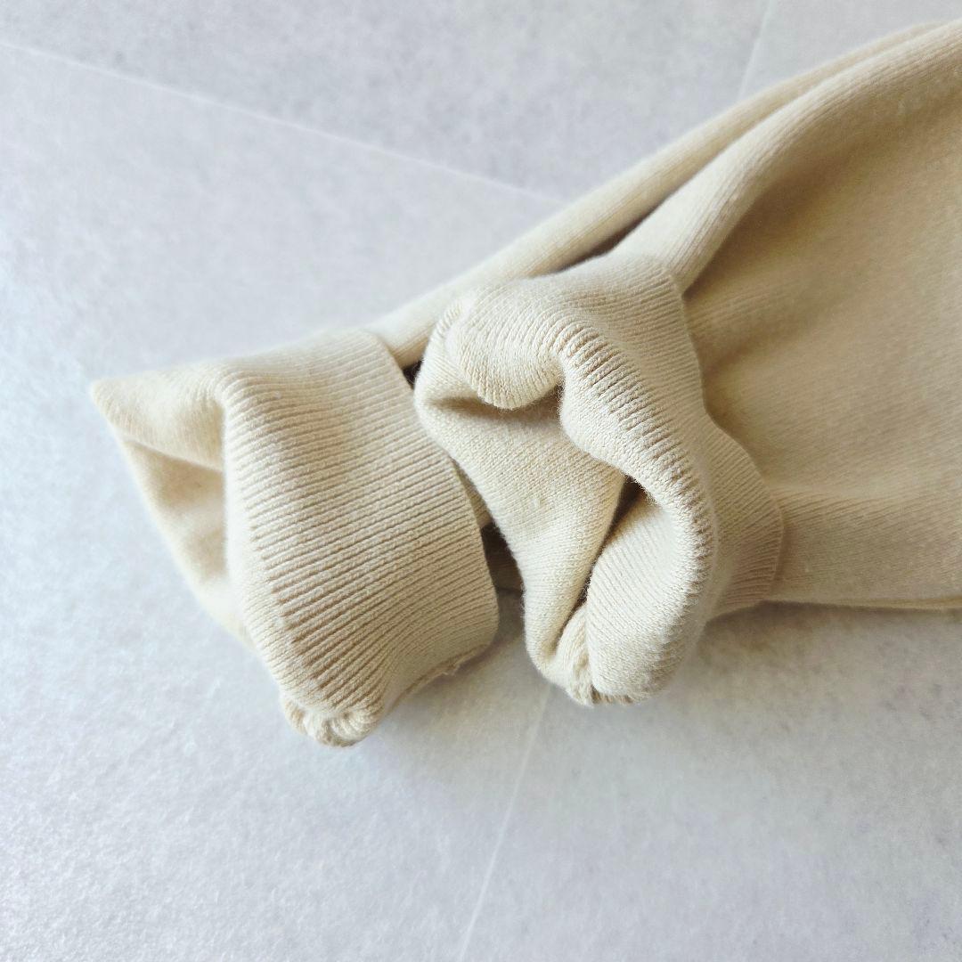 CABaN コットンカシミヤクルーネックカーディガン アイボリー S