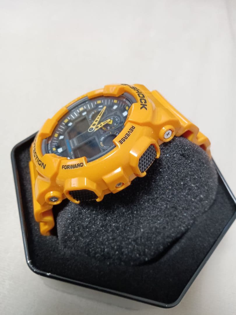 値下げ 新品 CASIO G-SHOCK レアカラー GA-100A イエロー