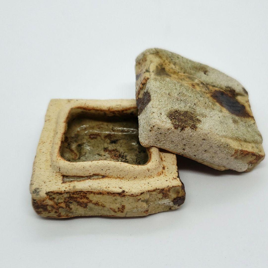 林英仁　美濃伊賀　ガラン香合